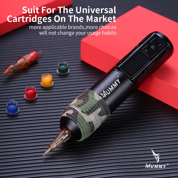 Mummy Direct Drive Wireless Rotary Tattoo Machine Pen(B1 ...