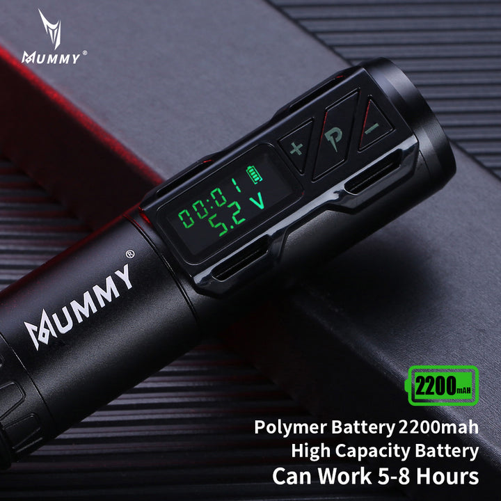 Translation missing: en.Mummy Direct Drive Wireless Rotary Tattoo Machine Pen(B1)